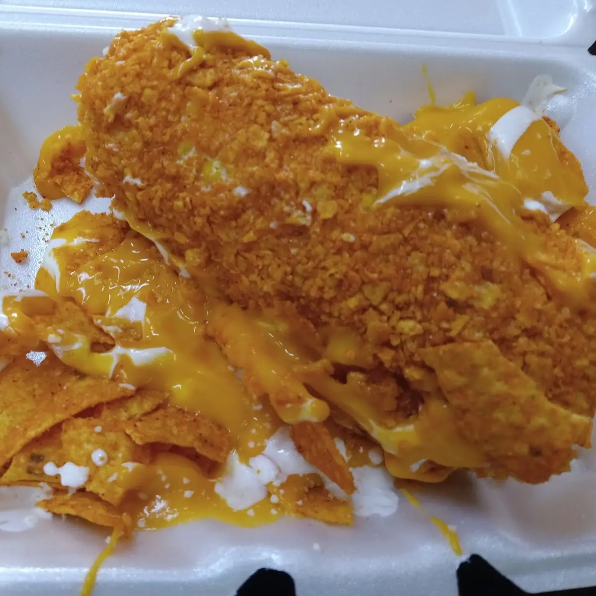 Elote with Cheese Sauce