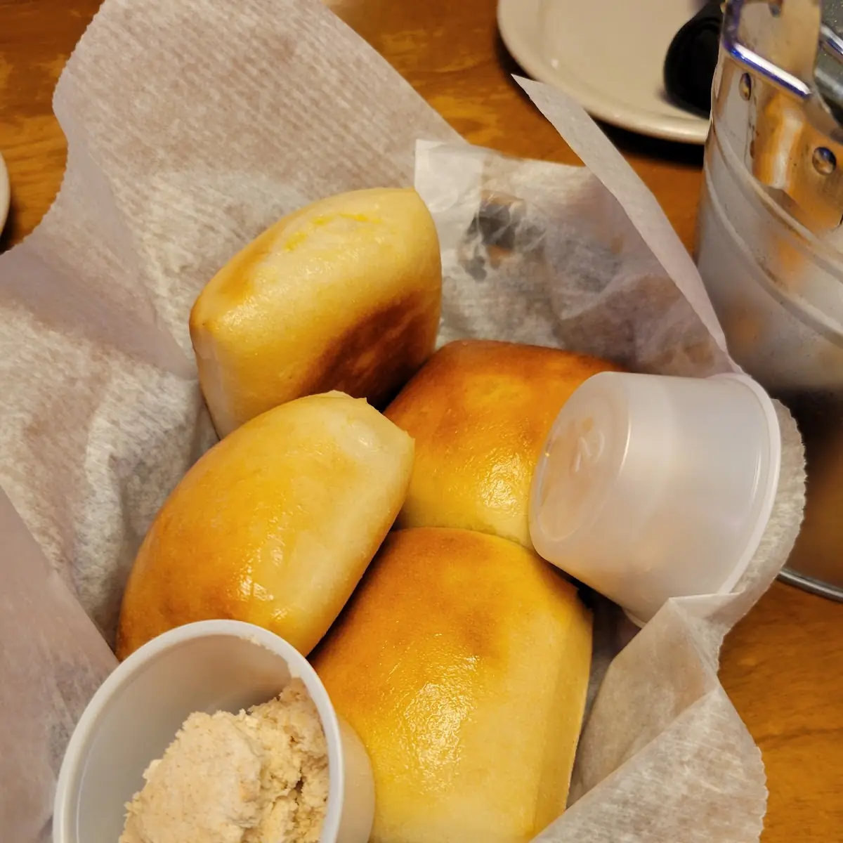 Complimentary Bread and Cinnamon Butter