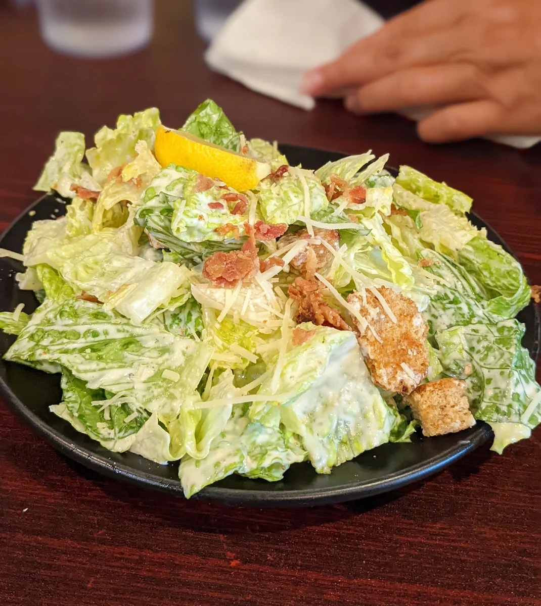 Cesar Salad, Shananigan's Bistro Coffee & Dessert Bar