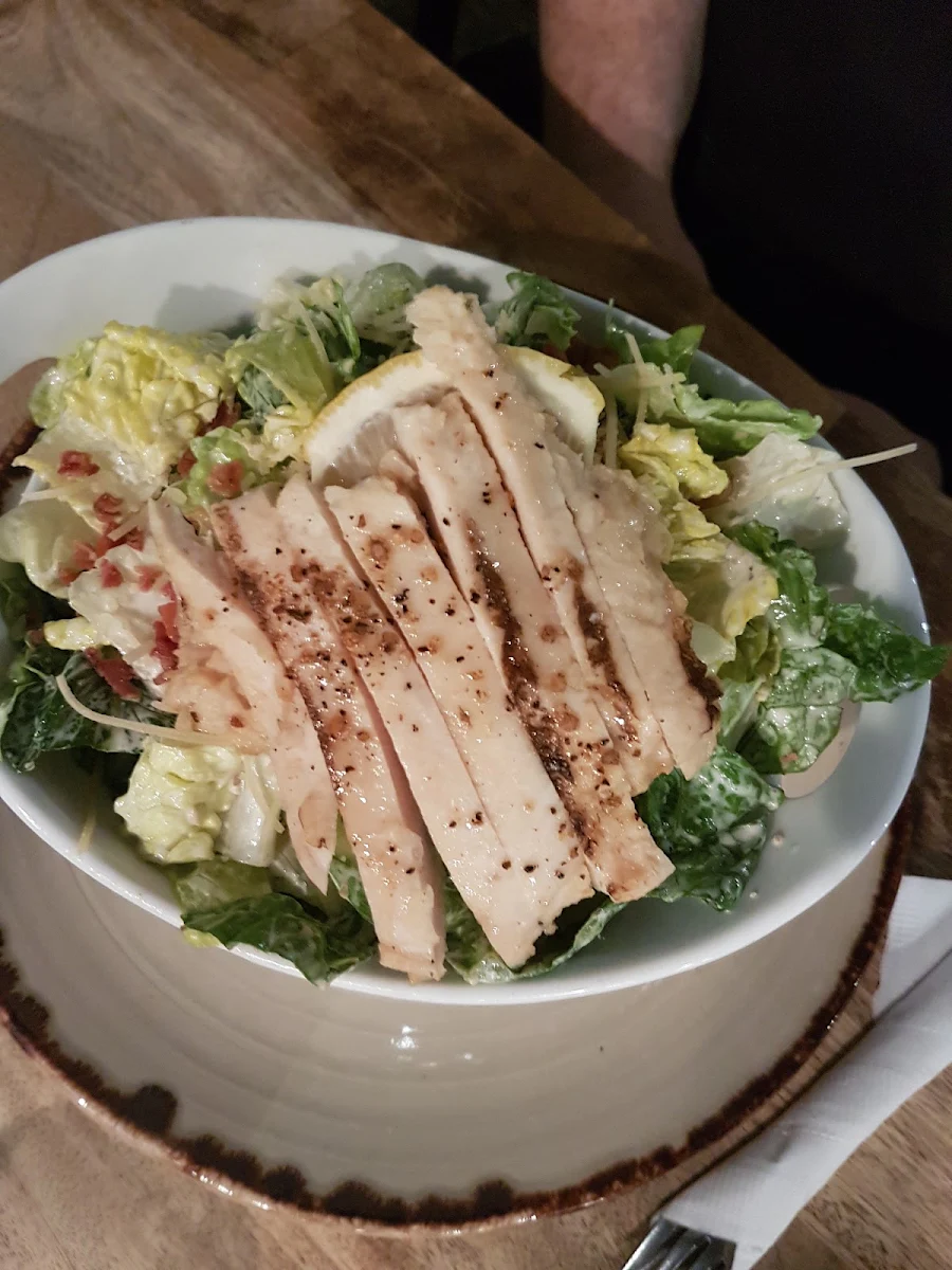 Chicken Caesar Salad, Shananigan's Bistro Coffee & Dessert Bar