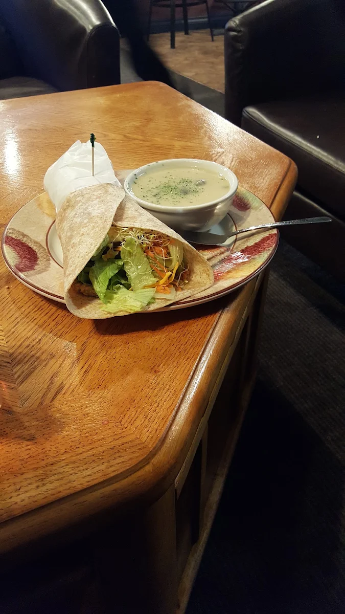 Wrap and Soup of the Day, Shananigan's Bistro Coffee & Dessert Bar