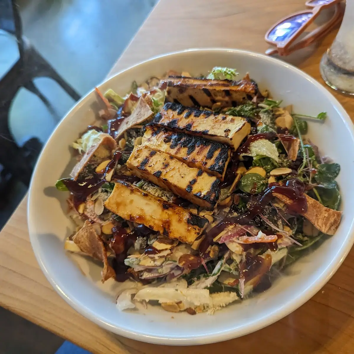 Smoked BBQ Tofu Salad