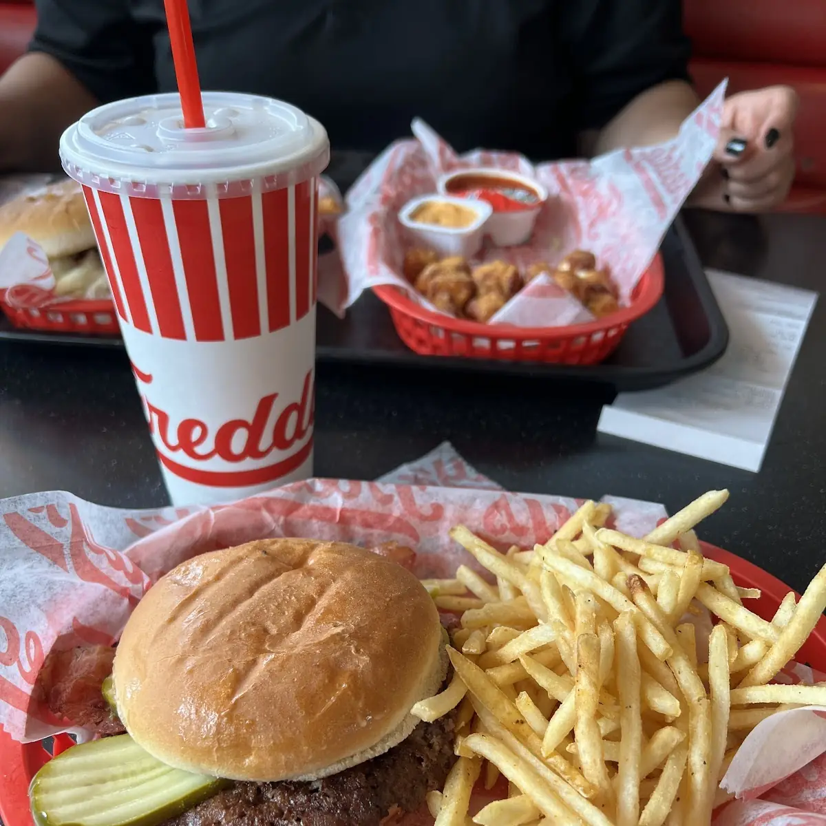 Original Double Burger and Chilli Cheese Fries