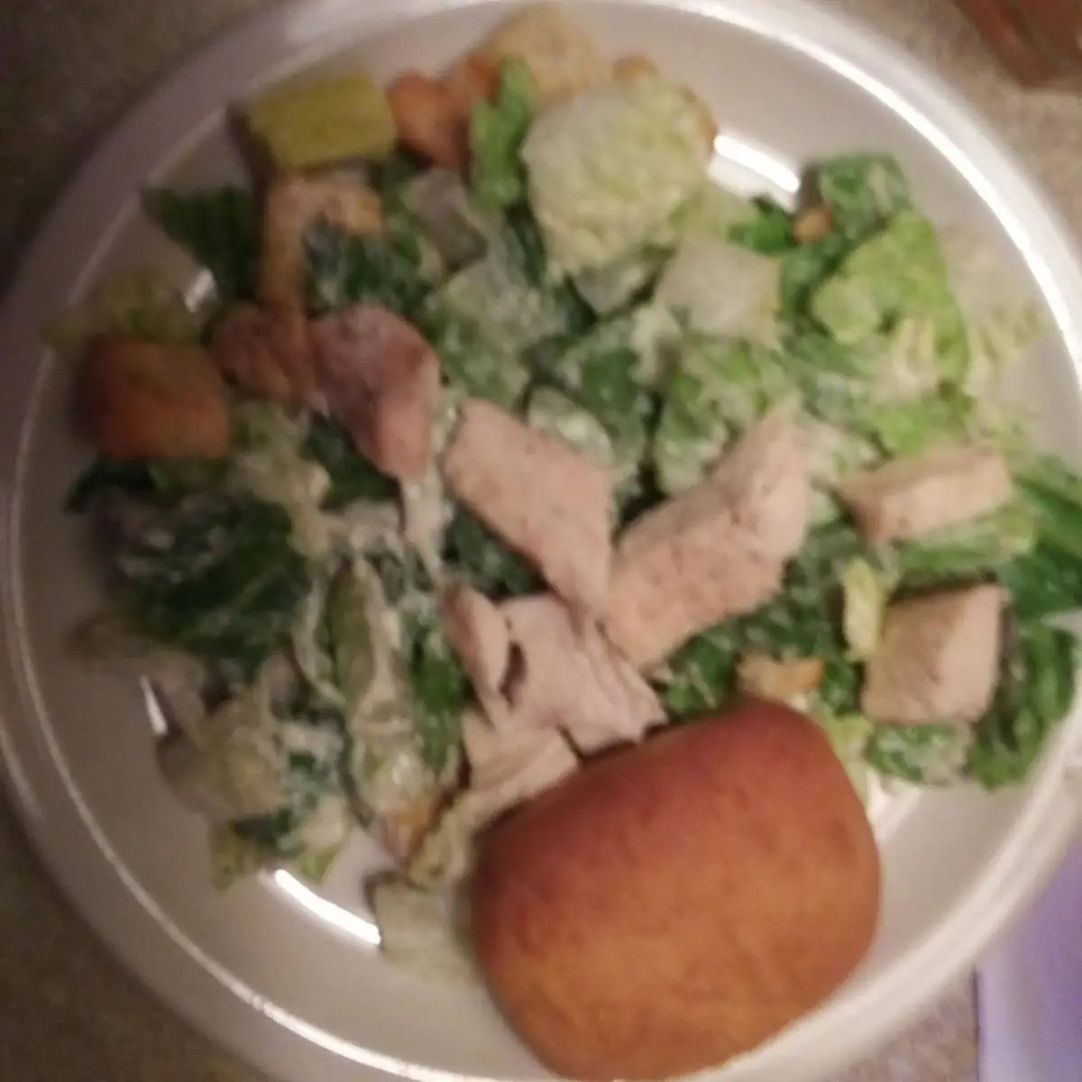 Chicken Caesar Side Salad