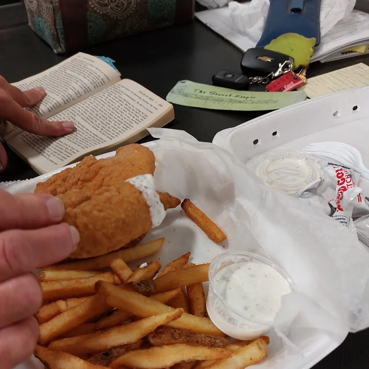 Chicken Tenders with Fries
