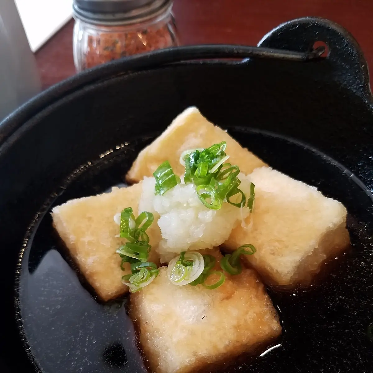Agedashi Tofu Dinner