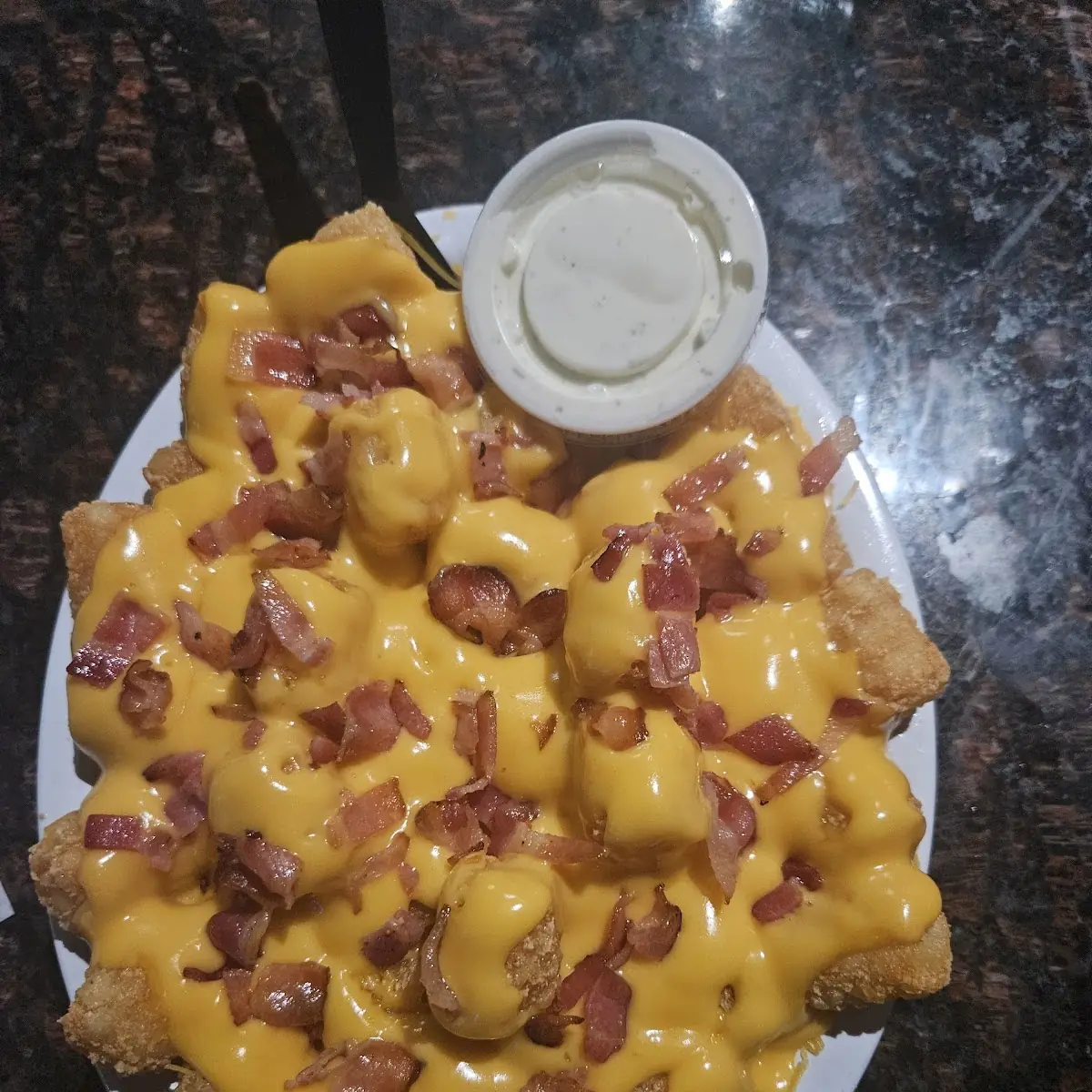 Bacon Cheddar Tots