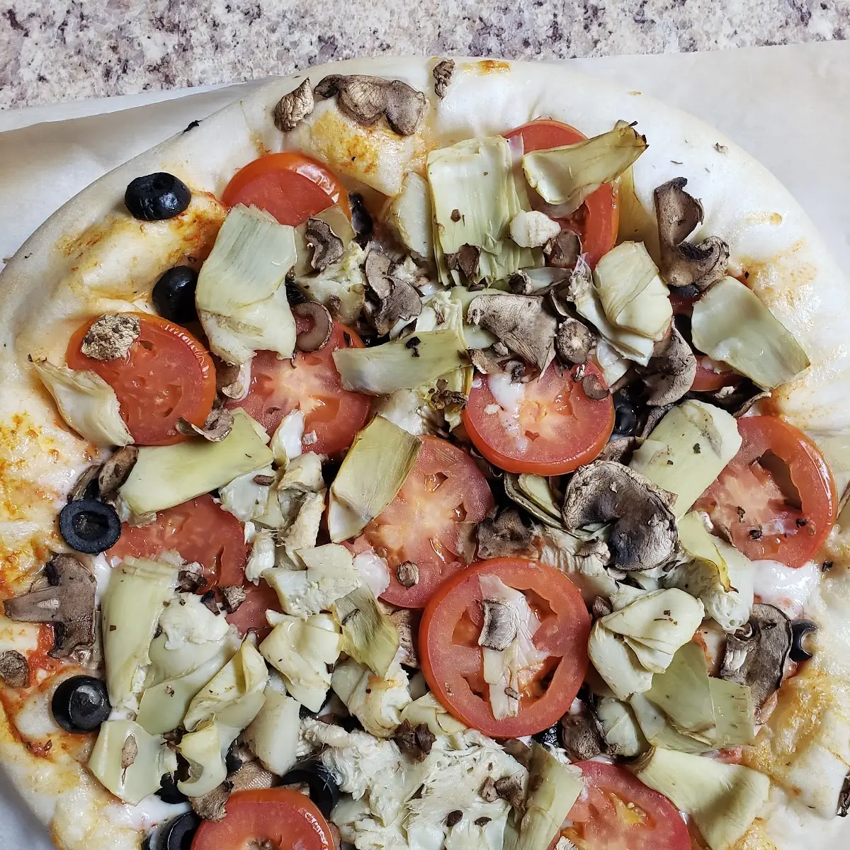 Custom Veggie Pizza