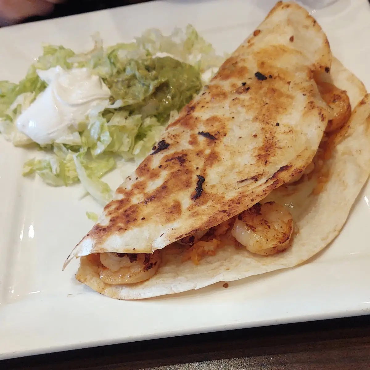 Shrimp Quesadilla Rellena