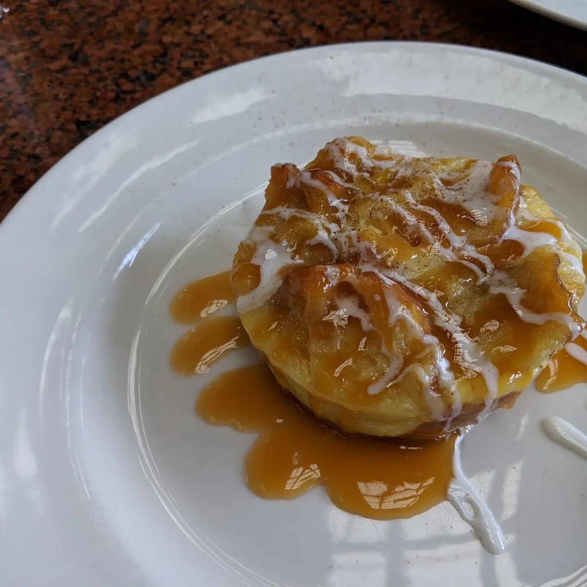 White Chocolate Bread Pudding