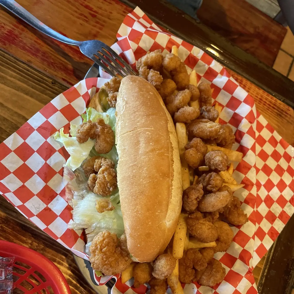 Golden Fried Shrimp