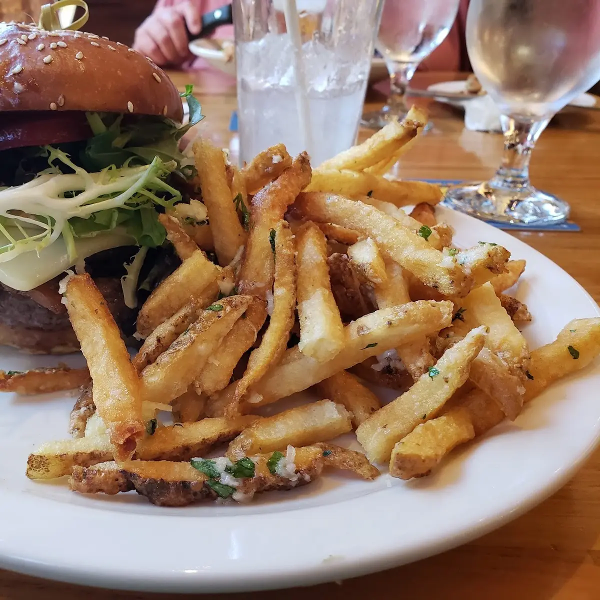 Burger and Fries