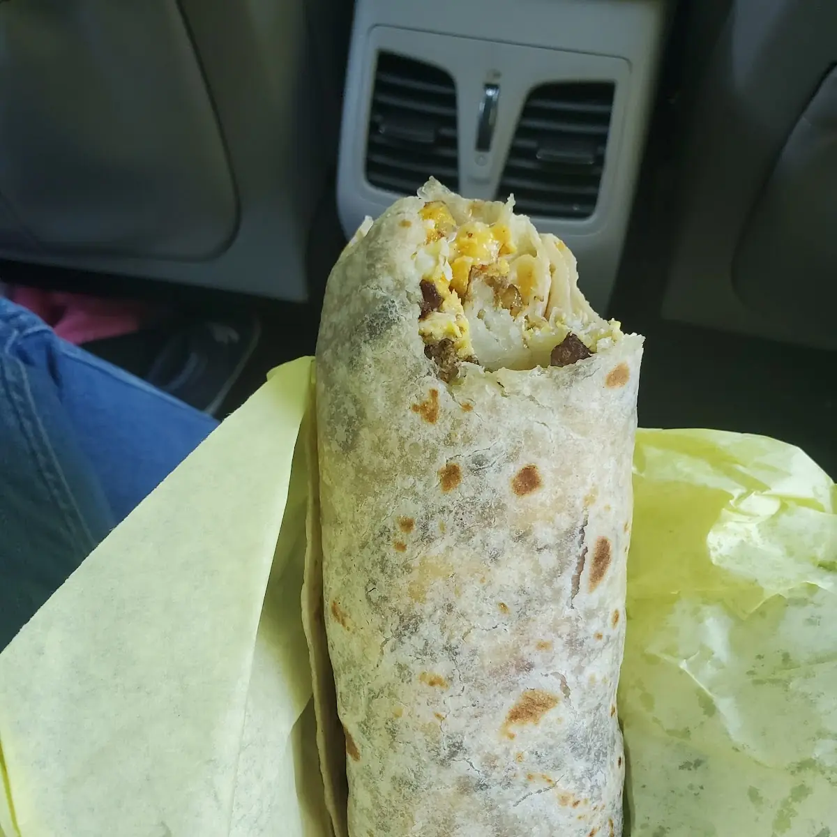 Steak Egg Potato Burrito