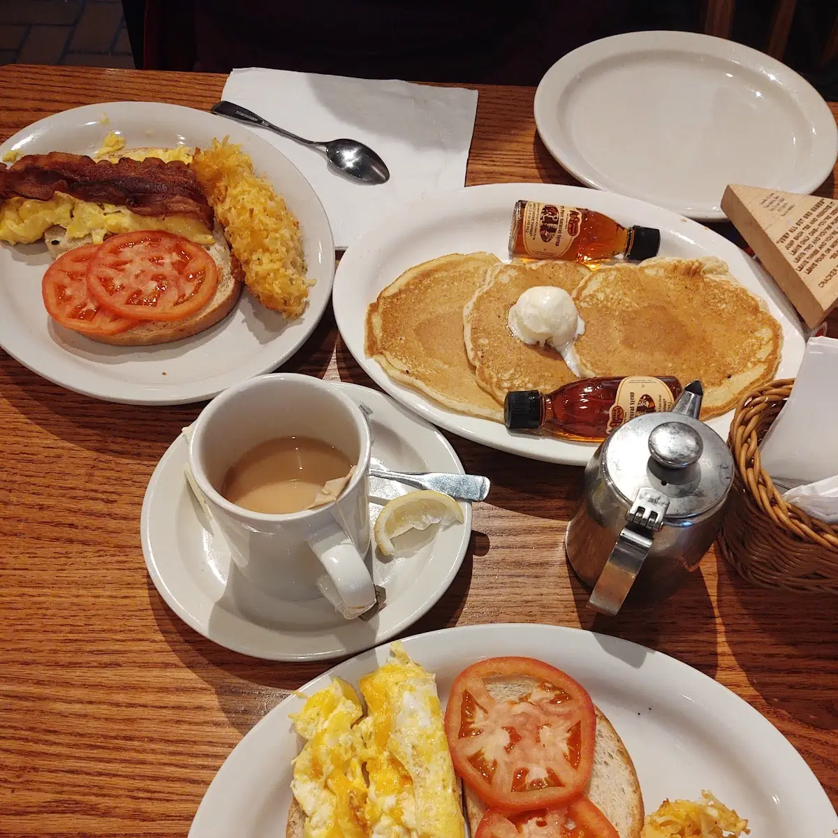Eggs Scrambled and Bacon