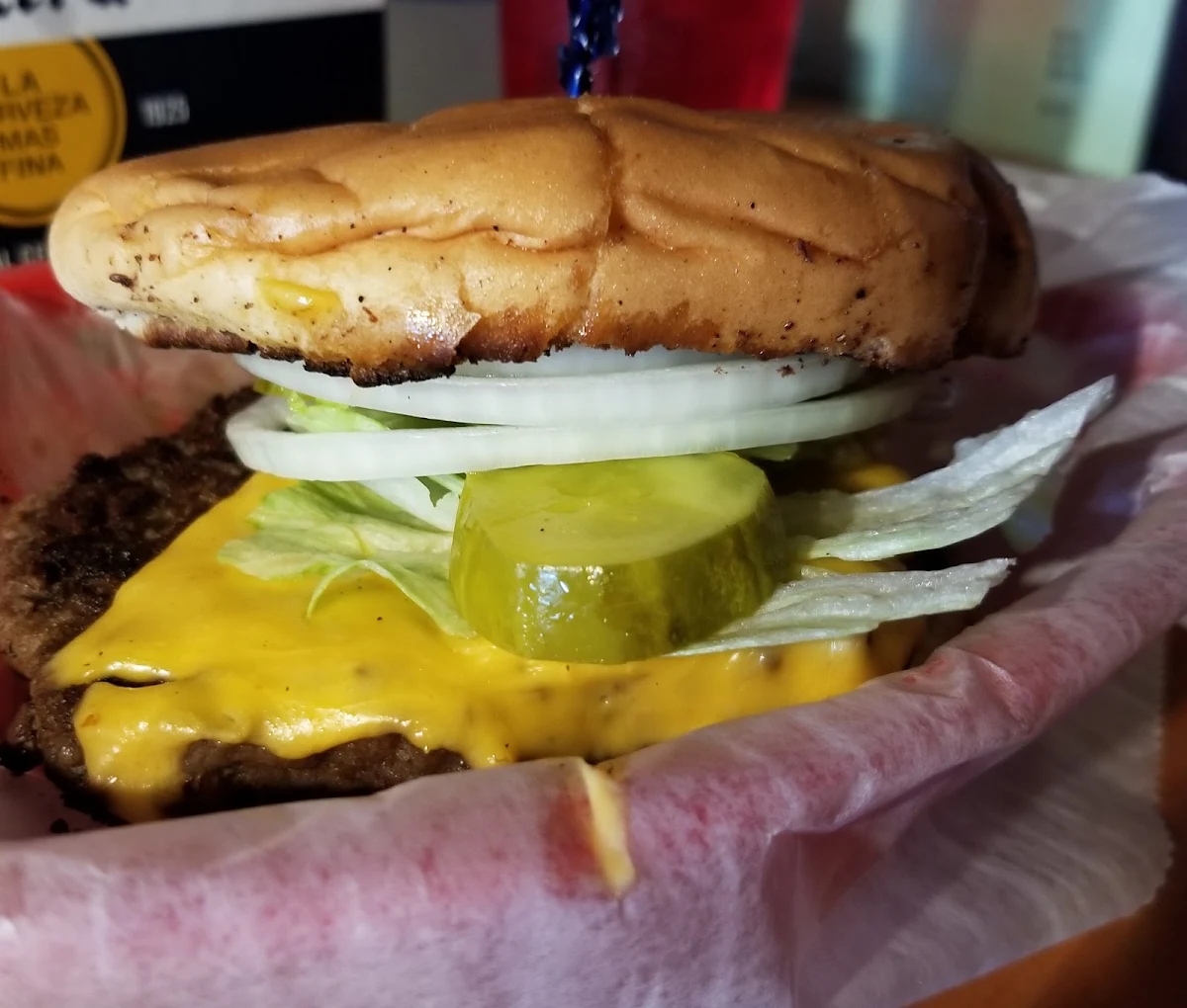 1 2 Pound Cheese Burger