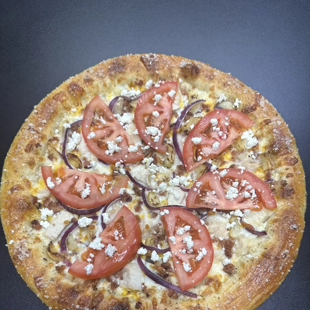 Super Garlic Deluxe Pizza