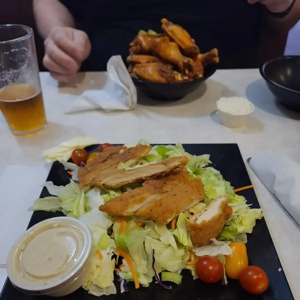 Crispy Chicken Salad