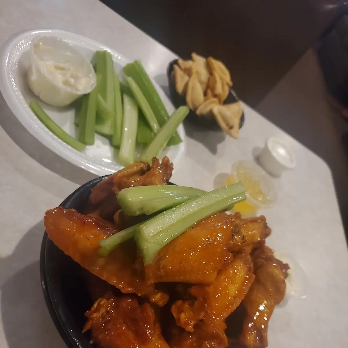 Mild Wings with House Made Blue Cheese Dressing