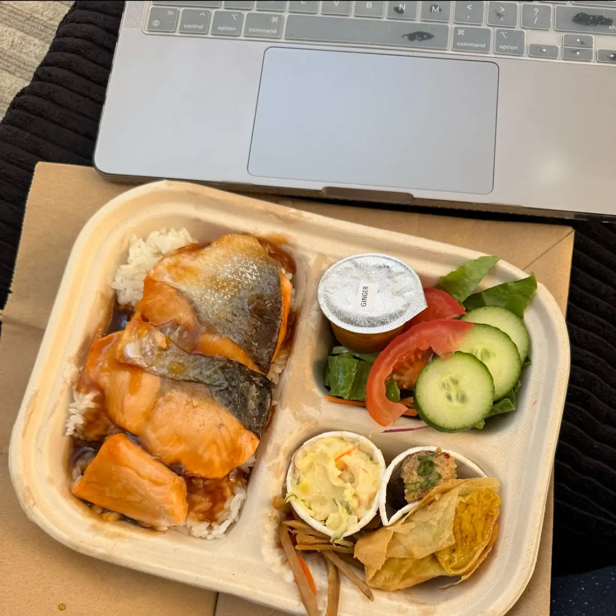 Salmon Bento Box