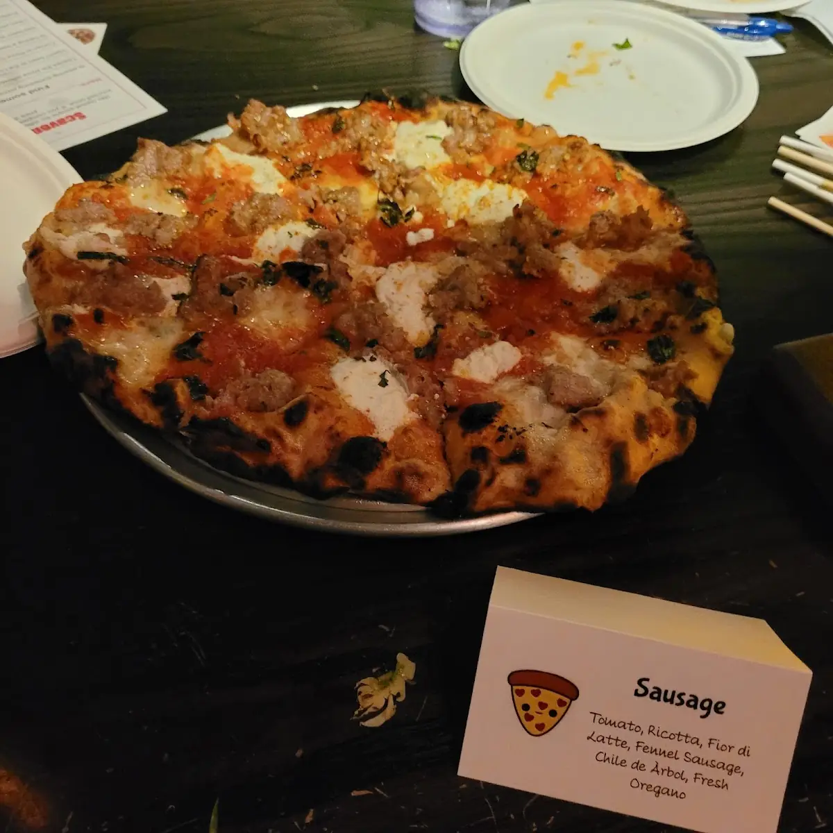 Sausage Pizza