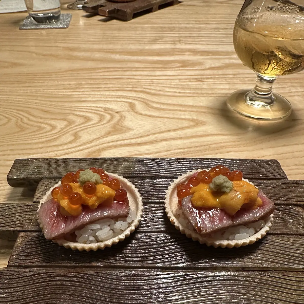 Wagyu Sushi Appetizer