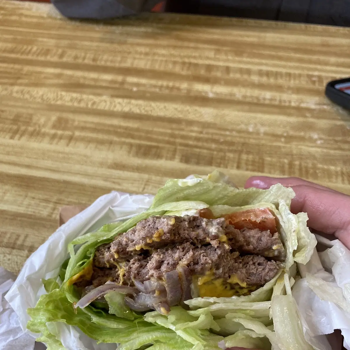Double Cheeseburger Protein Style