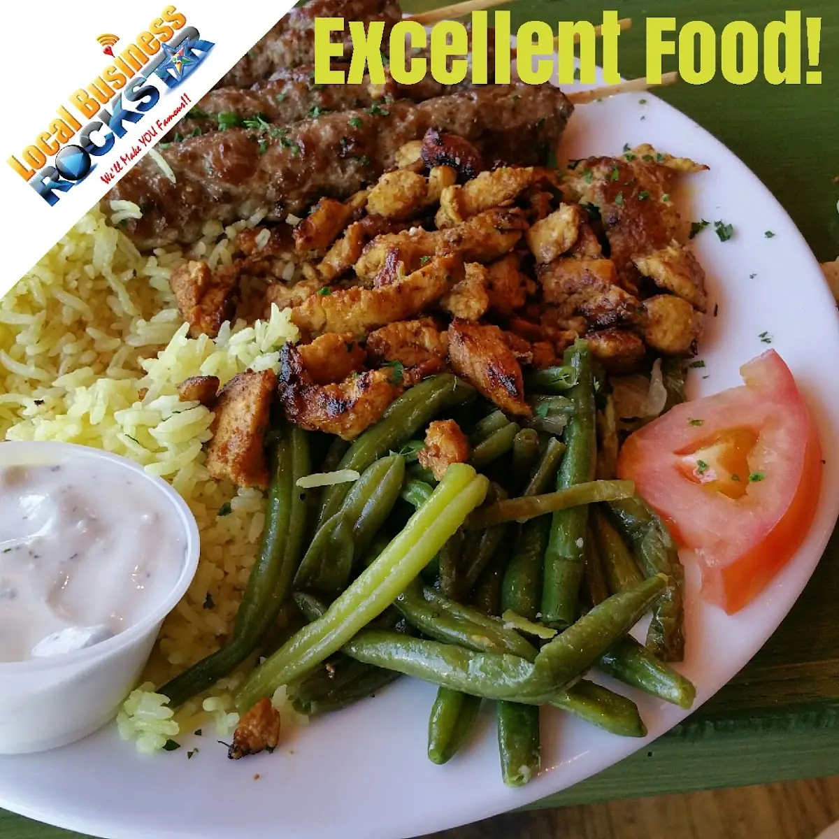 Chicken Shawarma Plate