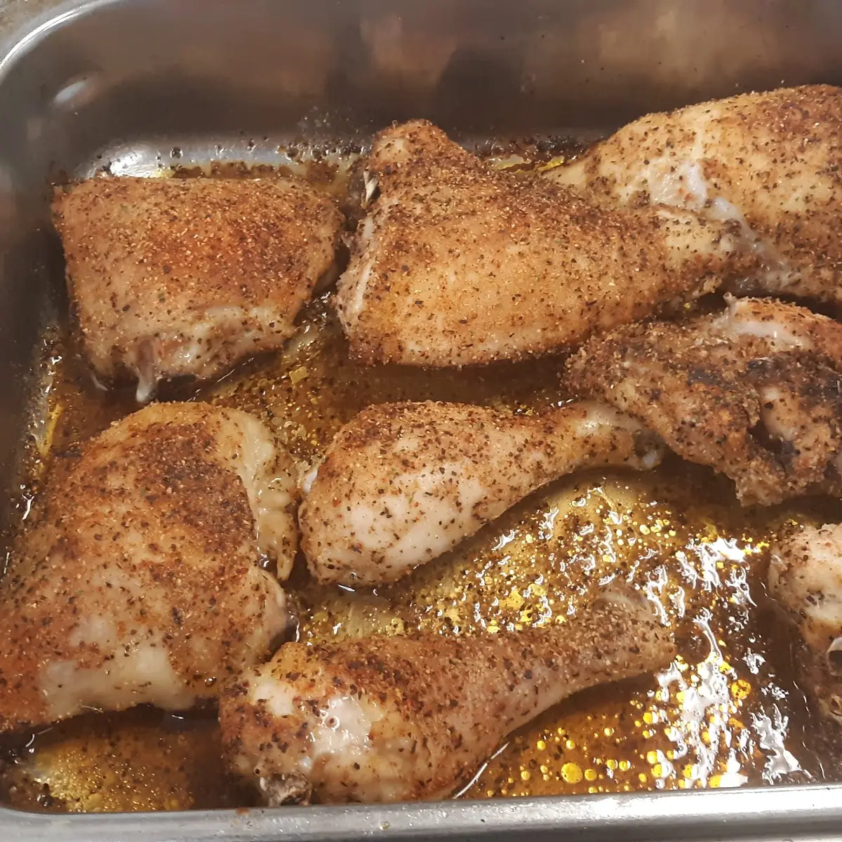Garlic Pepper Baked Chicken