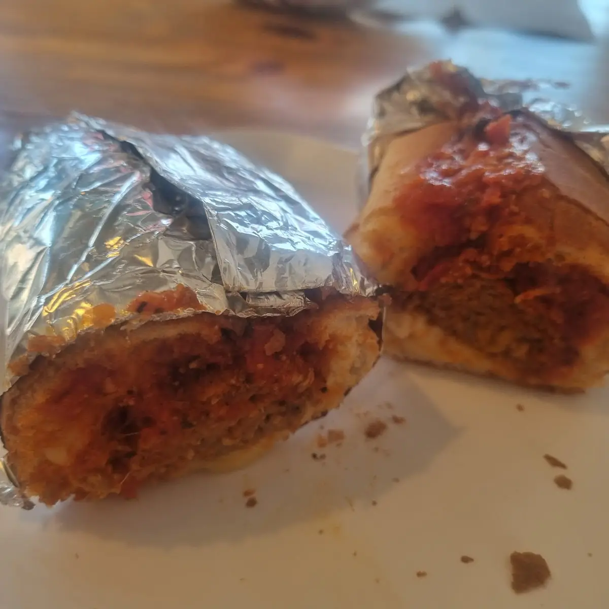 Meatball Calzone