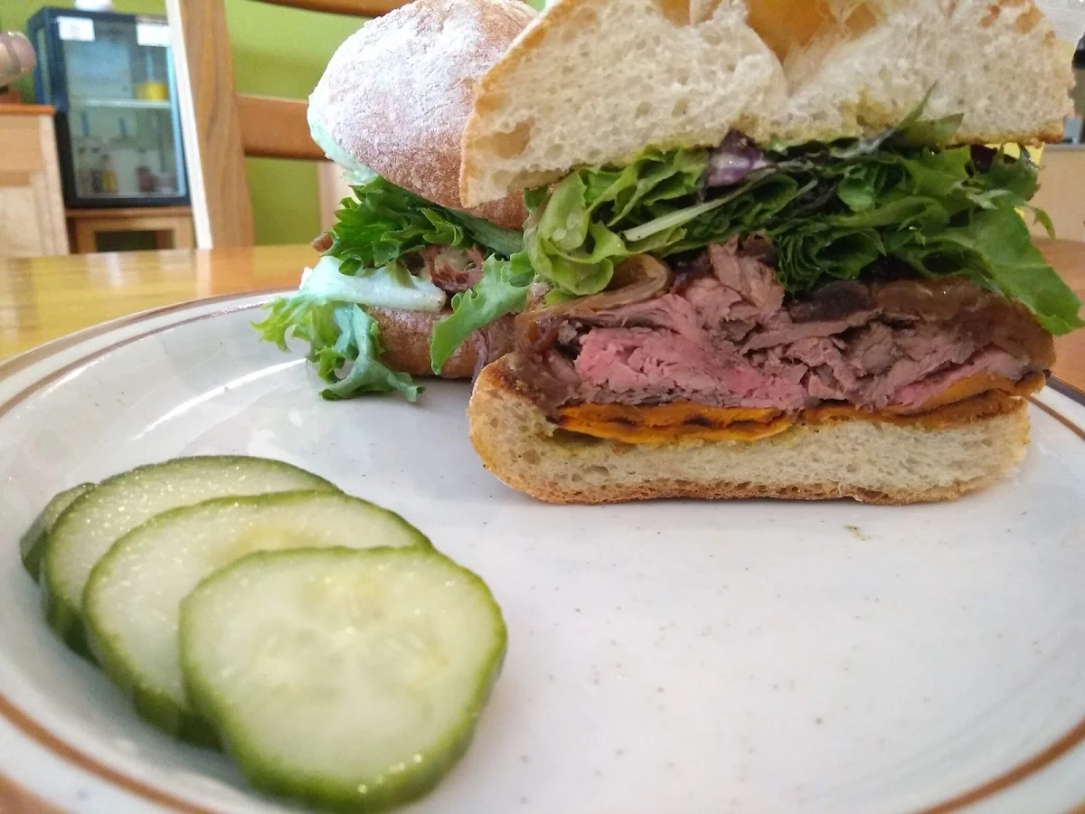 Jerked Steak Sandwich