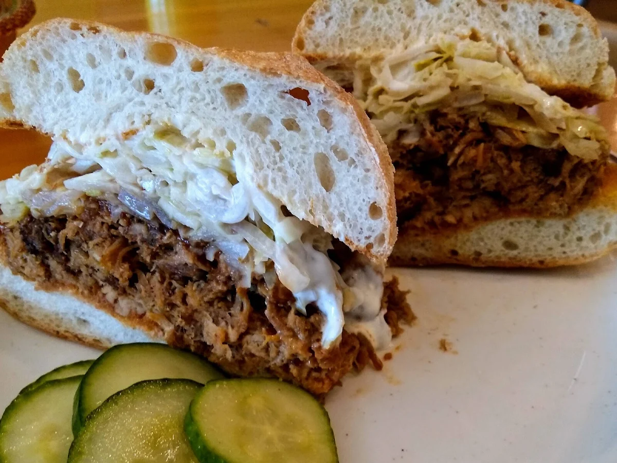 Local Pulled Pork Sandwich