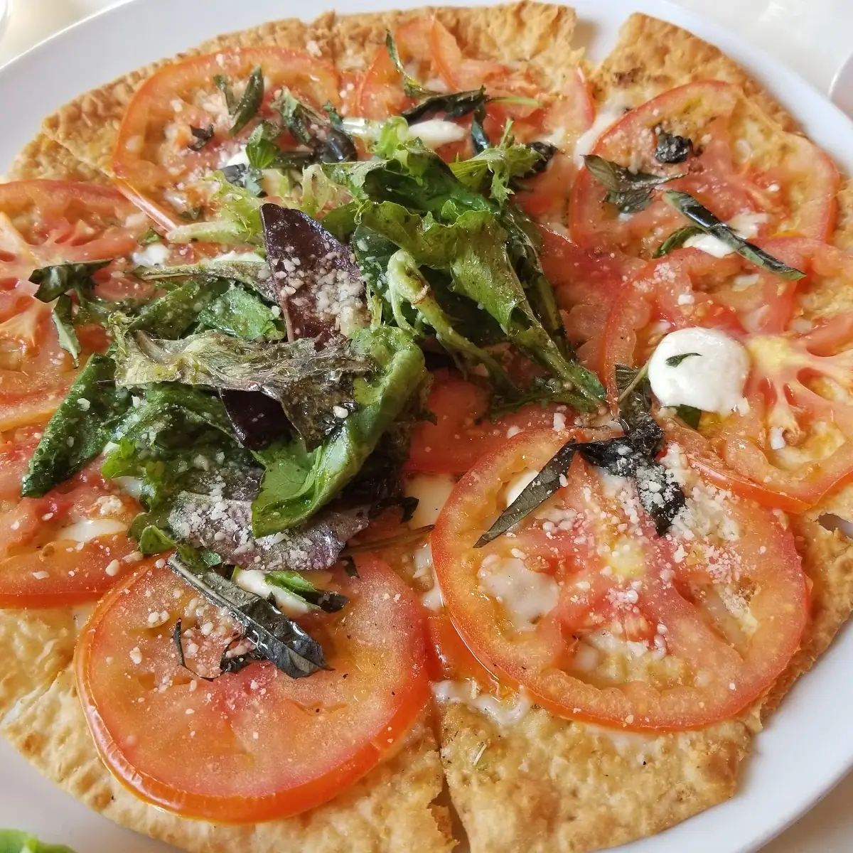 Mediterranean Flatbread Pizza