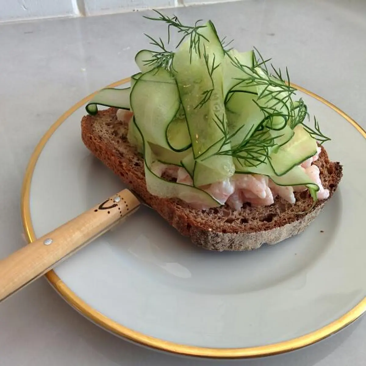 Open Faced Sandwich