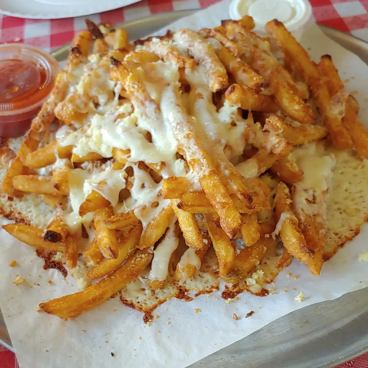 Cheesy Garlic Fries
