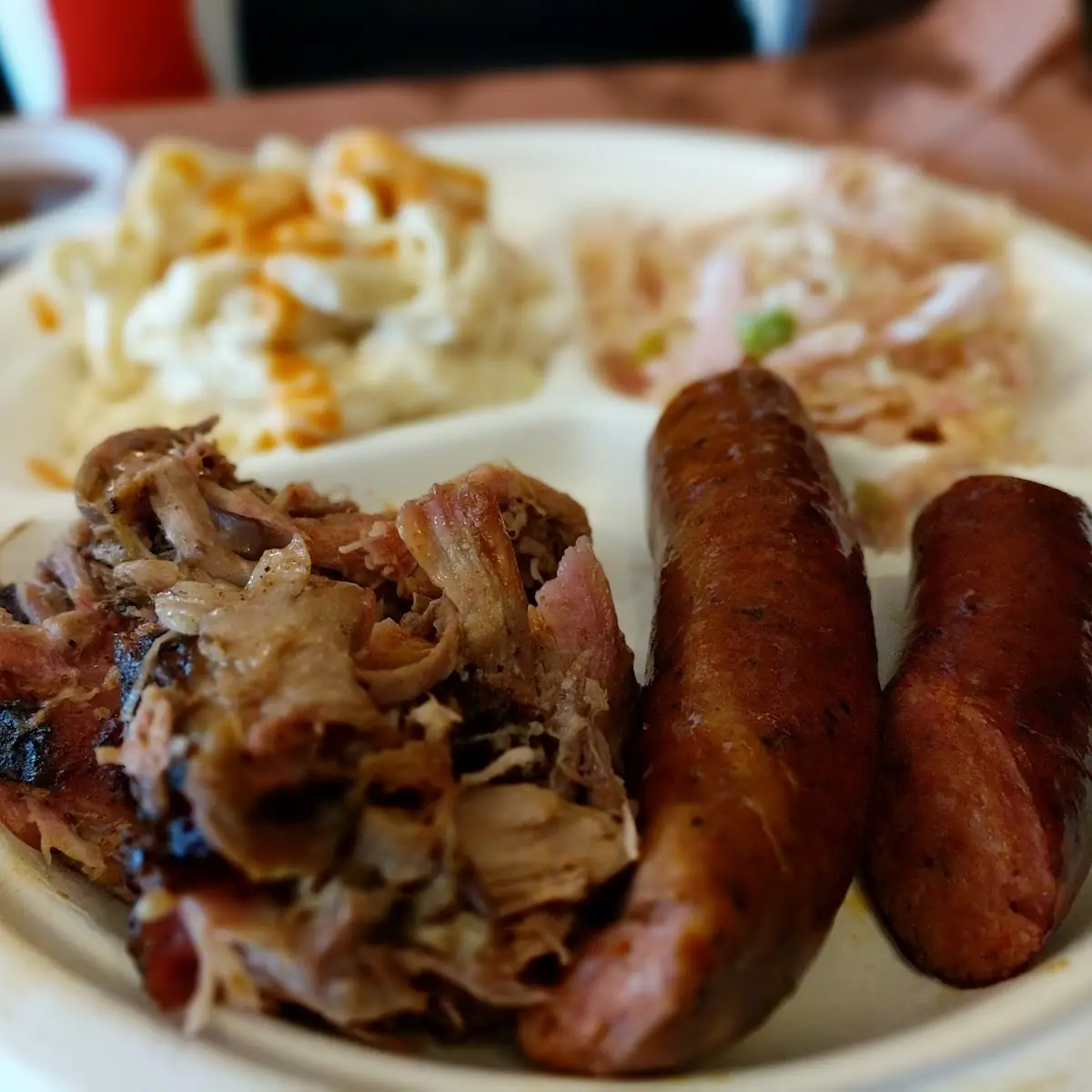 Pulled Pork and Hot Links