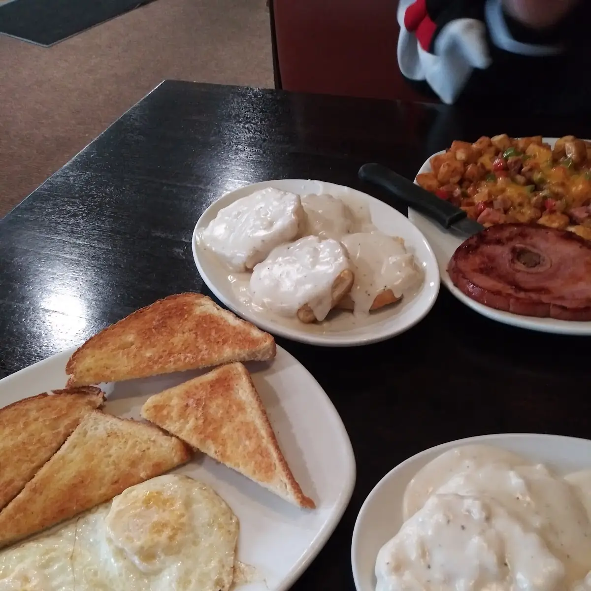 Eggs & Toast Sausage Gravy and Biscuits