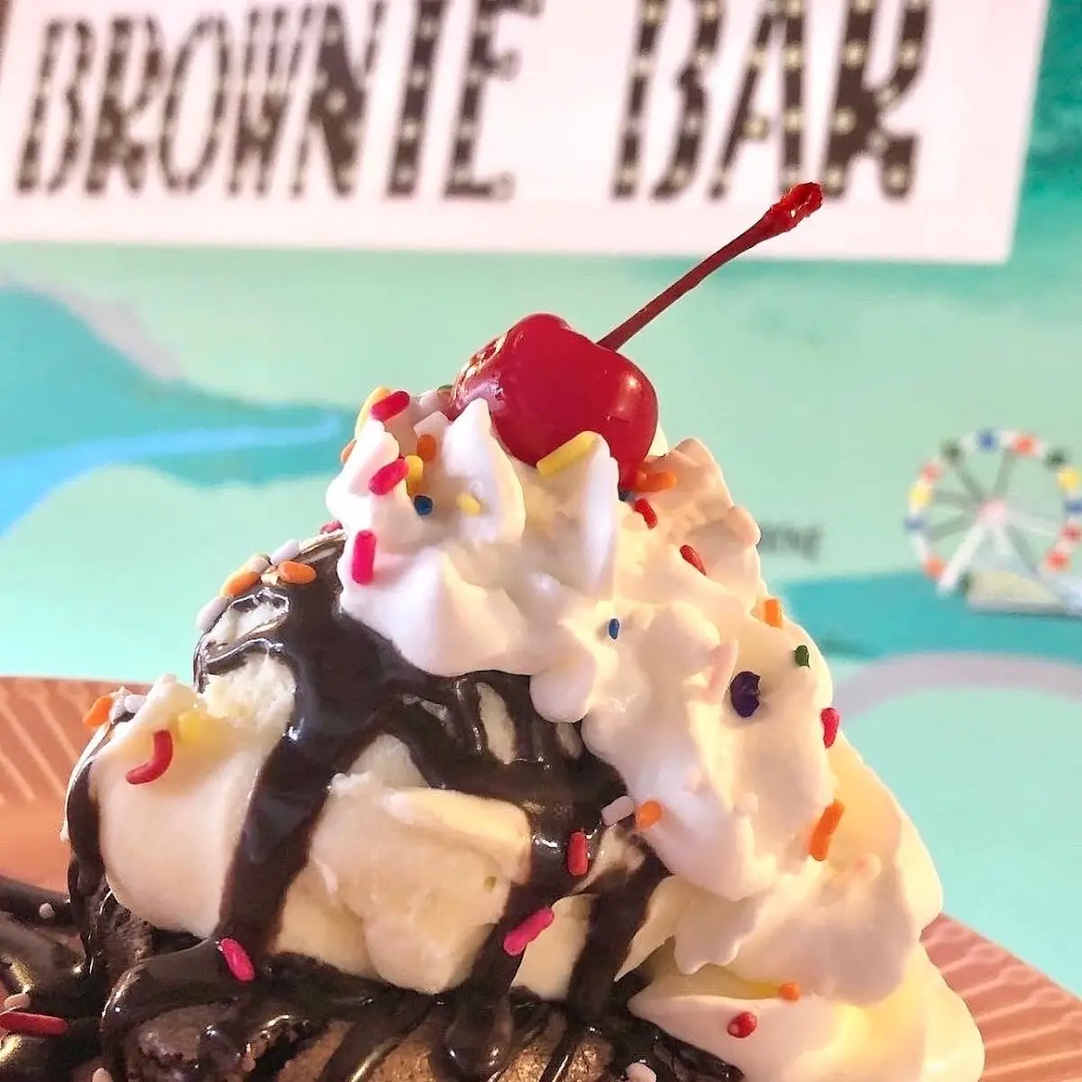 Brownie Sundae