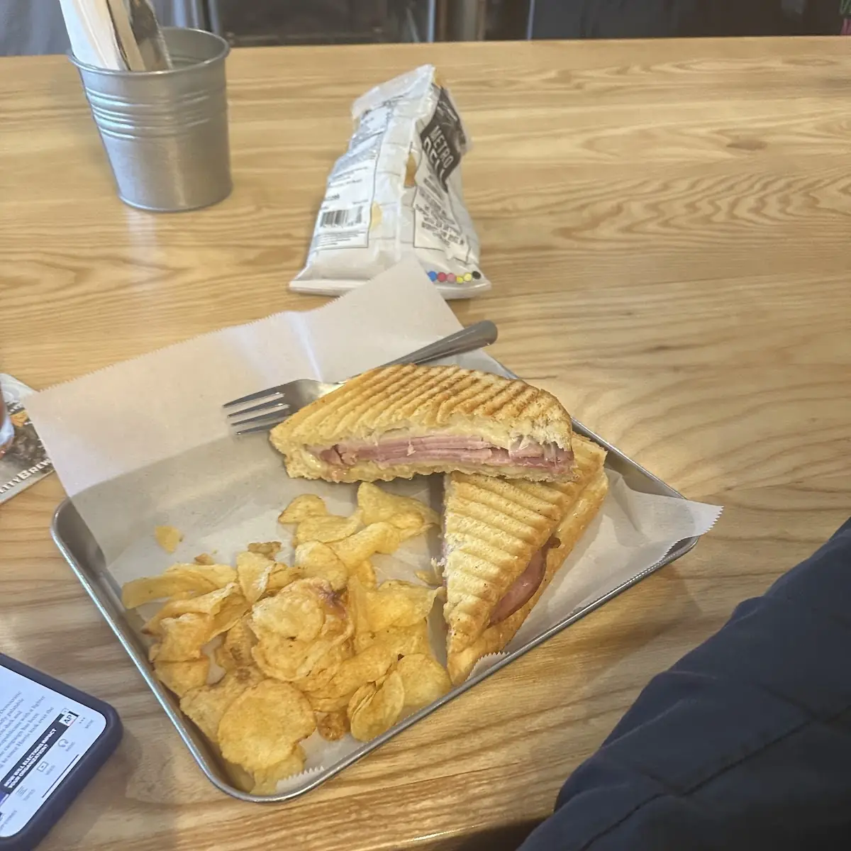Ham and Cheese and Potato Chips