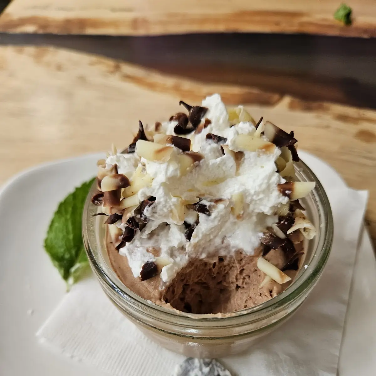 Hazelnut Chocolate Mousse