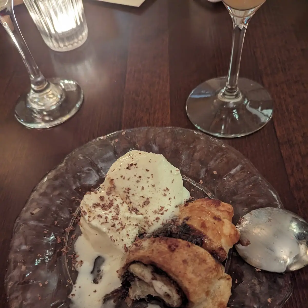 Puff Pastry with Orange and Chocolate Hazelnut