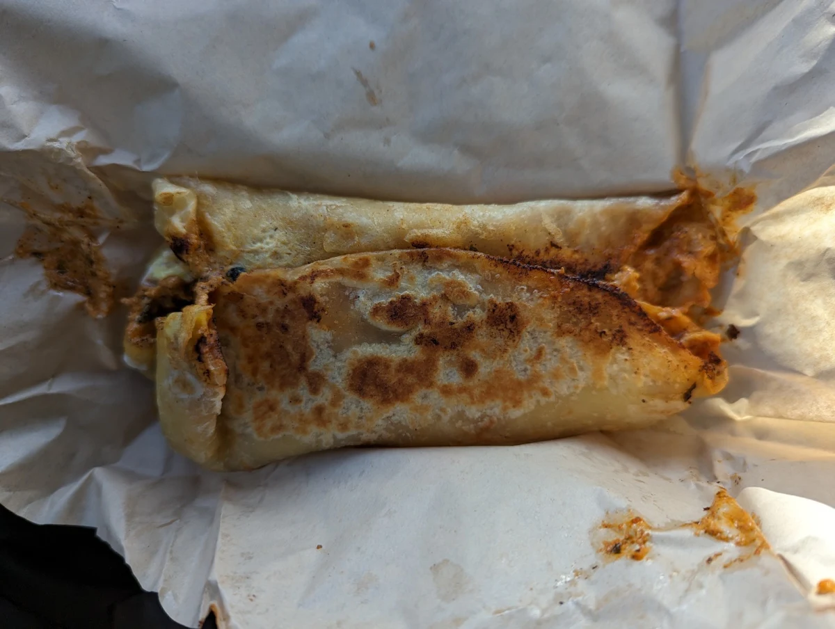 Butter Chicken Kati Roll