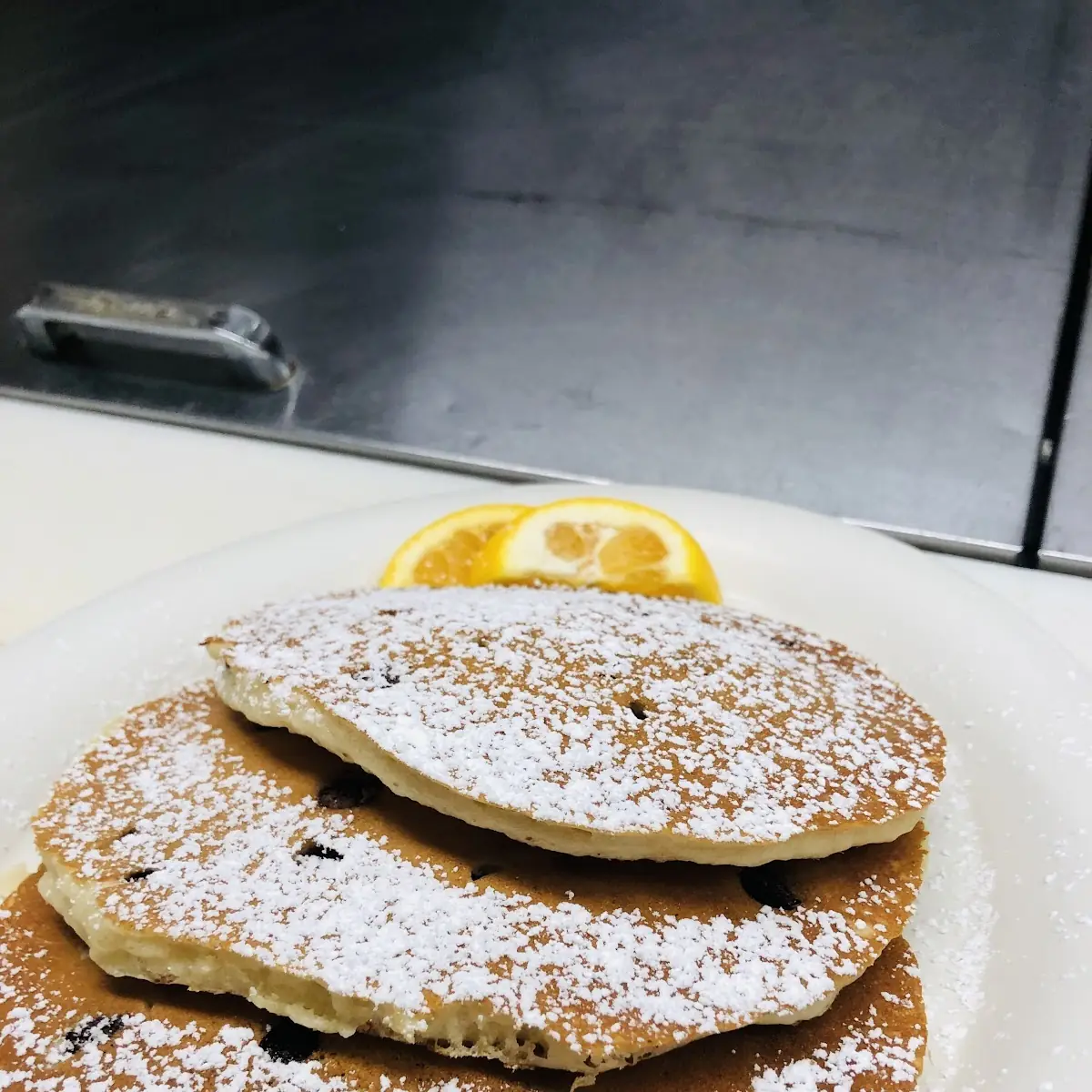 Single Blueberry Pancake