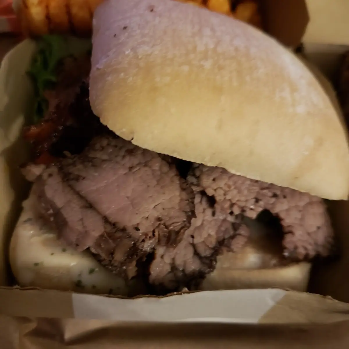 Garlic Butter Steak Sandwich