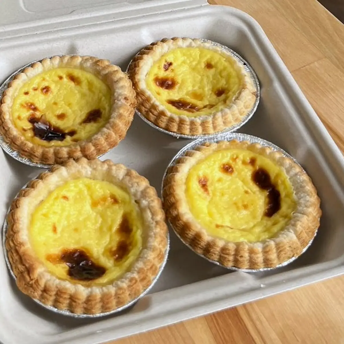Blueberry Egg Tart
