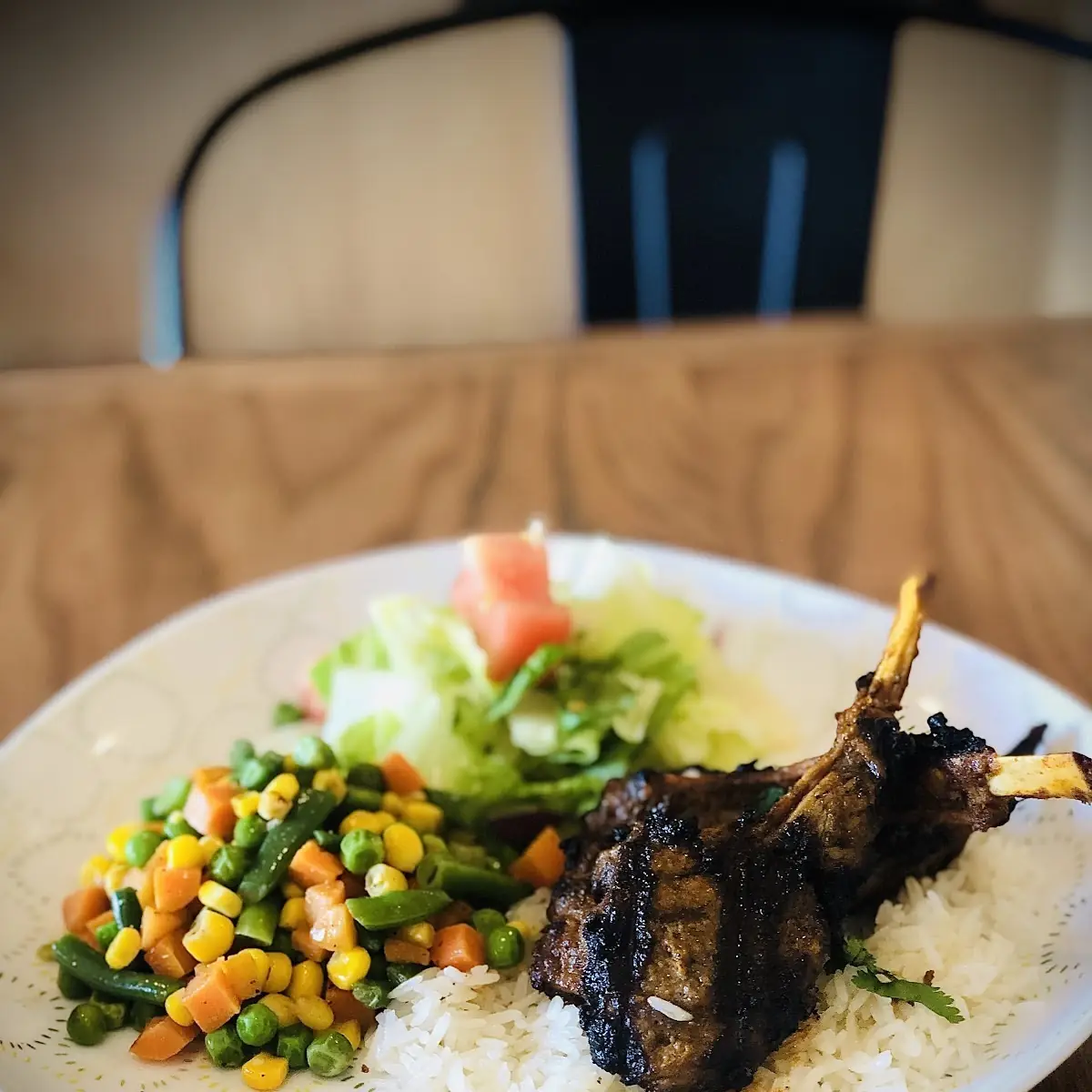 Char-Broiled Lamb Chops