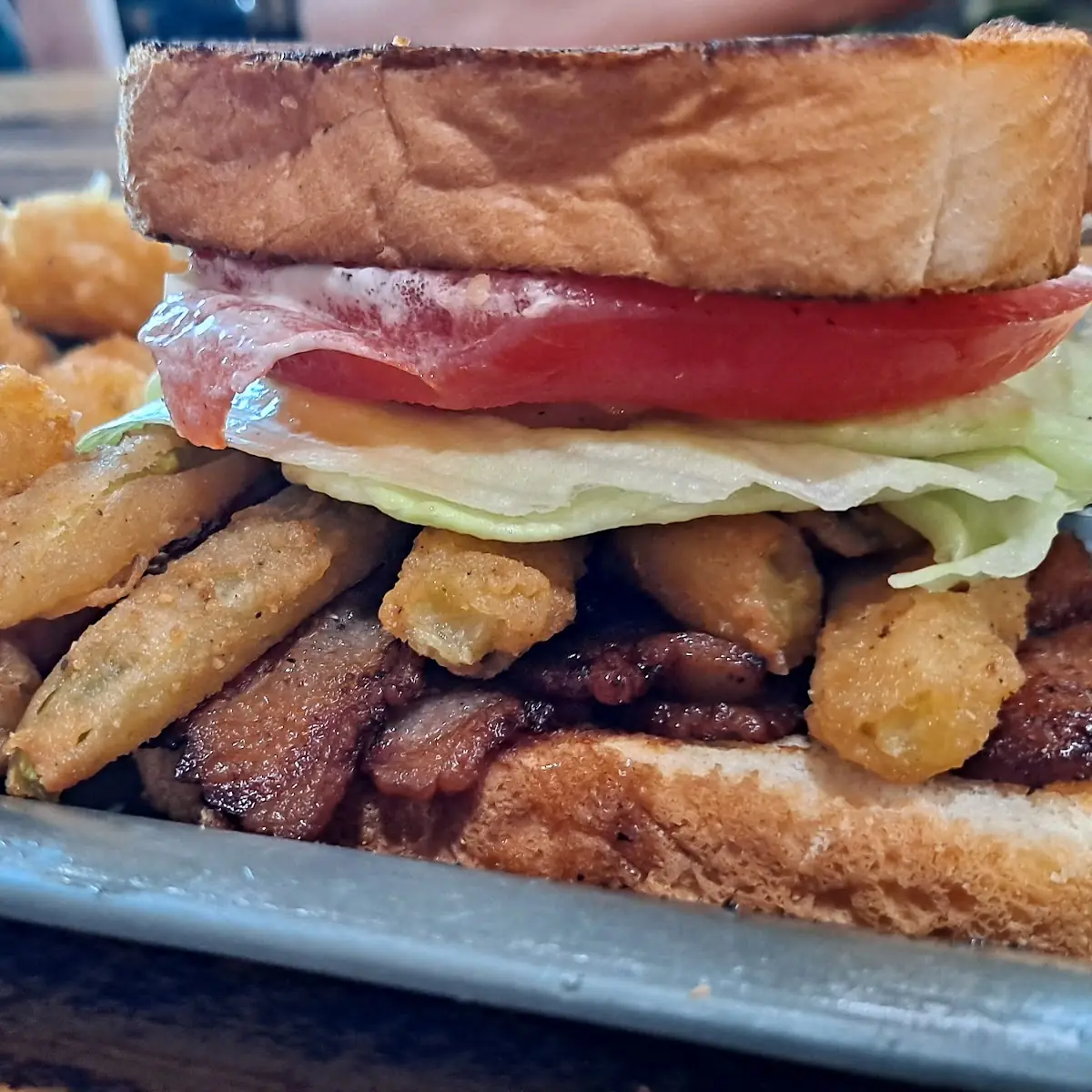 blt with Pickle Fries