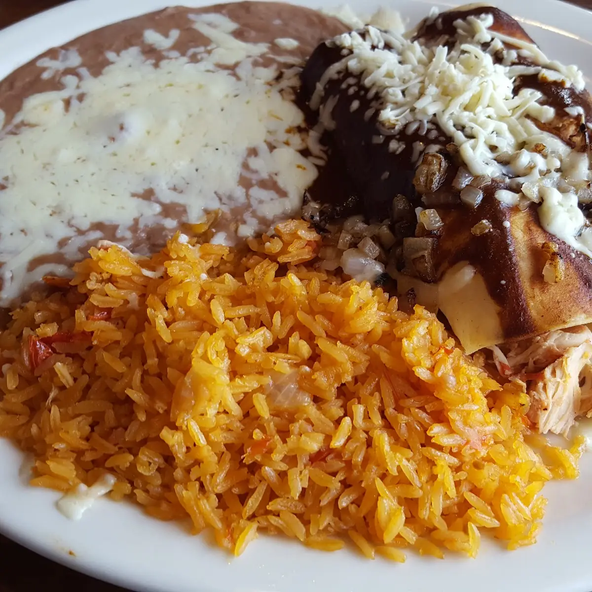 Hard Taco Rice Beans