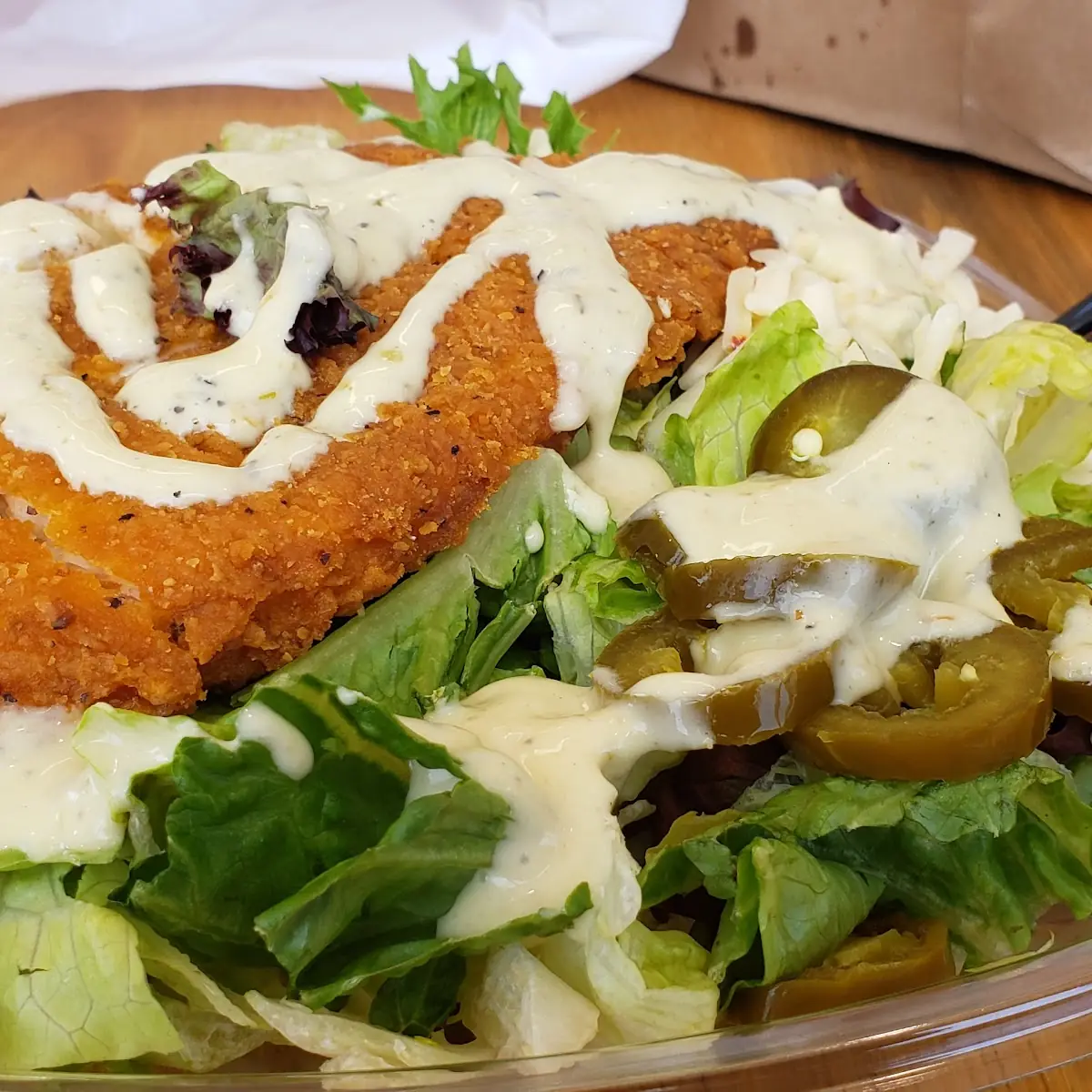 Spicy Chicken Caesar