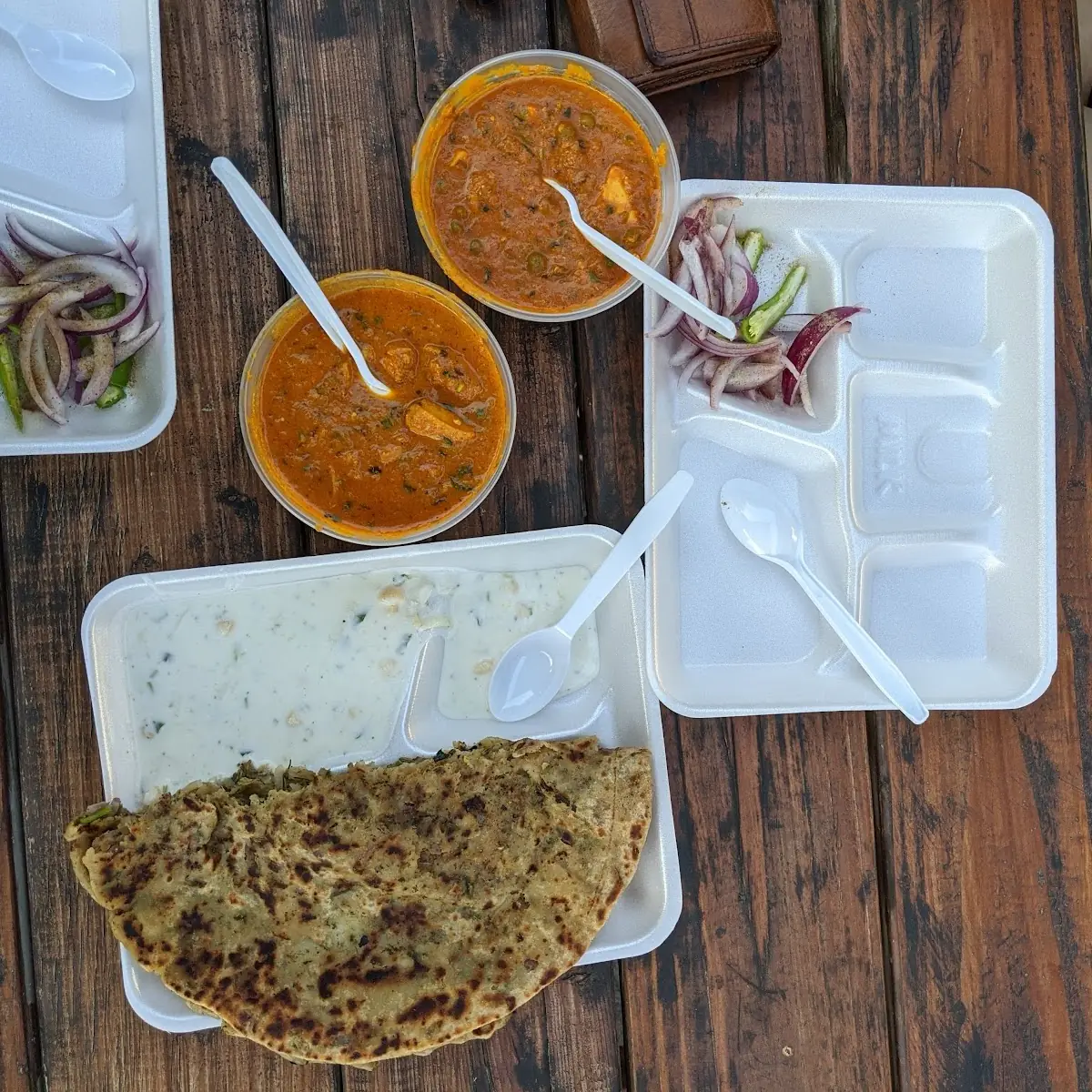 Chicken Tikka Masala Paratha