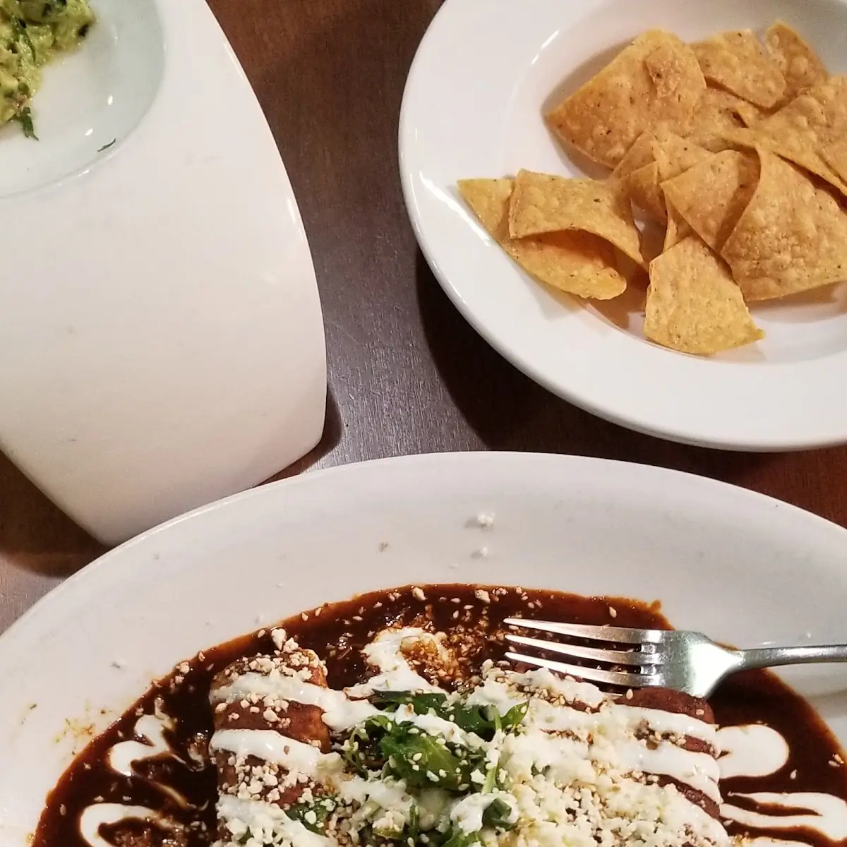 Chicken Enchiladas De Mole